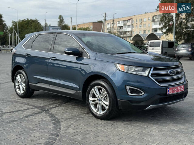 Синій Форд Едж, об'ємом двигуна 2 л та пробігом 210 тис. км за 13999 $, фото 3 на Automoto.ua