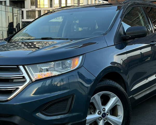 Синий Форд Эдж, объемом двигателя 2 л и пробегом 75 тыс. км за 13750 $, фото 9 на Automoto.ua