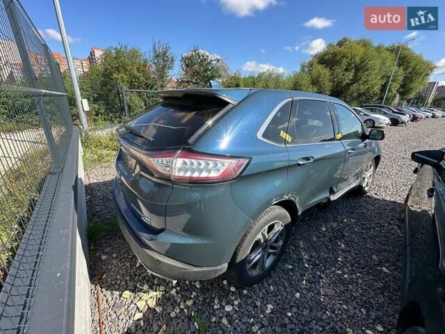 Синий Форд Эдж, объемом двигателя 2 л и пробегом 150 тыс. км за 14500 $, фото 4 на Automoto.ua