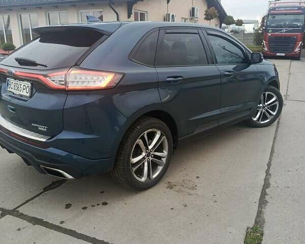 Синий Форд Эдж, объемом двигателя 2.72 л и пробегом 164 тыс. км за 16900 $, фото 5 на Automoto.ua