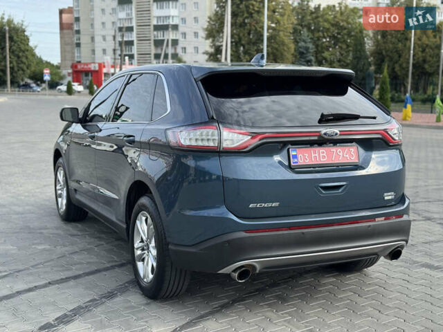 Синій Форд Едж, об'ємом двигуна 2 л та пробігом 210 тис. км за 13999 $, фото 7 на Automoto.ua