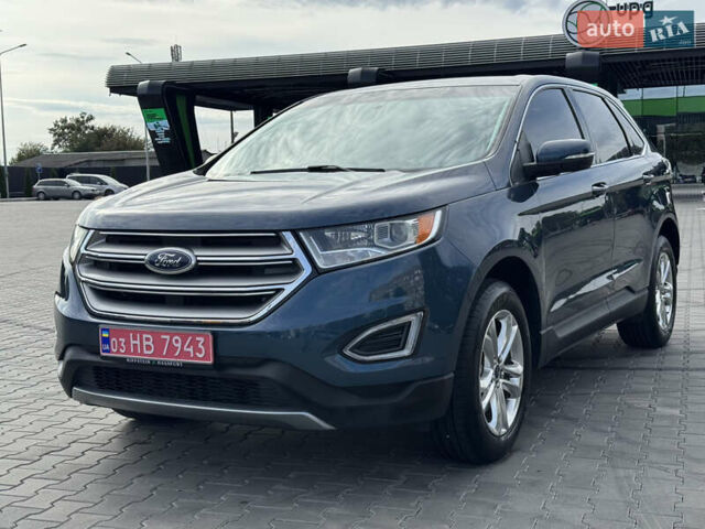 Синій Форд Едж, об'ємом двигуна 2 л та пробігом 210 тис. км за 13999 $, фото 9 на Automoto.ua