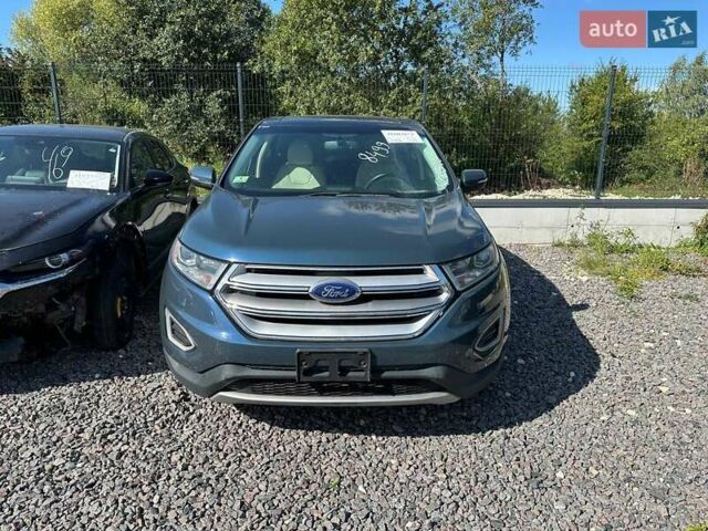 Синий Форд Эдж, объемом двигателя 2 л и пробегом 150 тыс. км за 14500 $, фото 1 на Automoto.ua