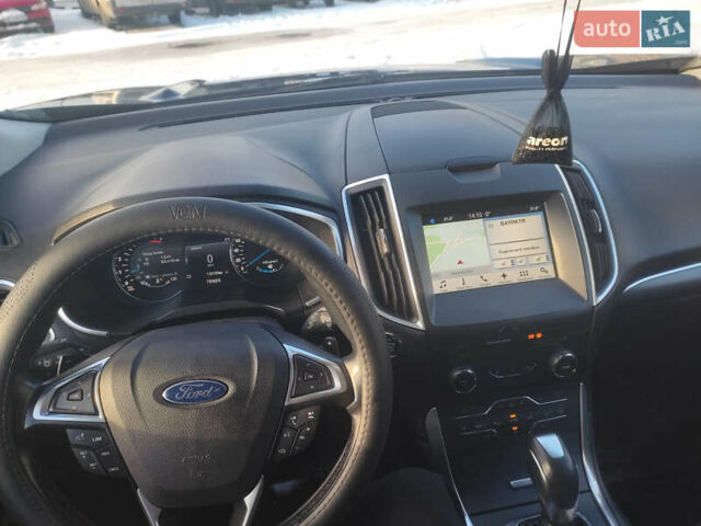 Синий Форд Эдж, объемом двигателя 2 л и пробегом 139 тыс. км за 22000 $, фото 8 на Automoto.ua