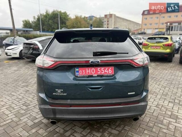 Синий Форд Эдж, объемом двигателя 2 л и пробегом 75 тыс. км за 10600 $, фото 5 на Automoto.ua