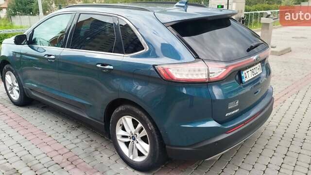 Синий Форд Эдж, объемом двигателя 2 л и пробегом 157 тыс. км за 15500 $, фото 8 на Automoto.ua