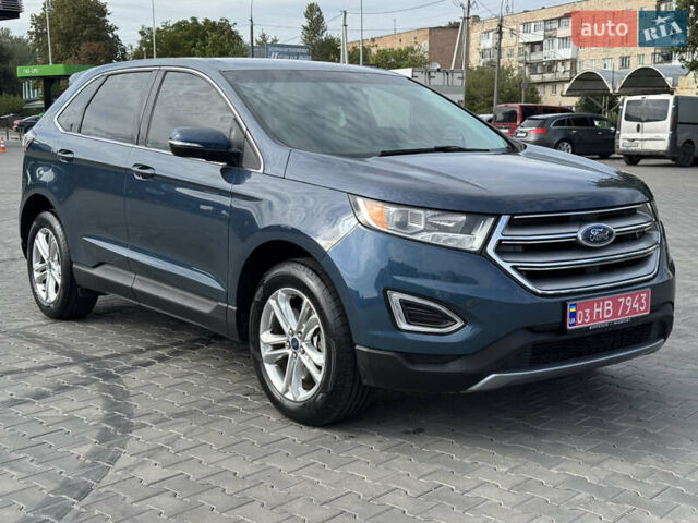 Синій Форд Едж, об'ємом двигуна 2 л та пробігом 210 тис. км за 13999 $, фото 11 на Automoto.ua