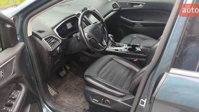 Синий Форд Эдж, объемом двигателя 2 л и пробегом 157 тыс. км за 15500 $, фото 5 на Automoto.ua