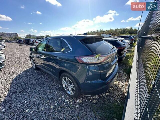 Синий Форд Эдж, объемом двигателя 2 л и пробегом 150 тыс. км за 14500 $, фото 3 на Automoto.ua