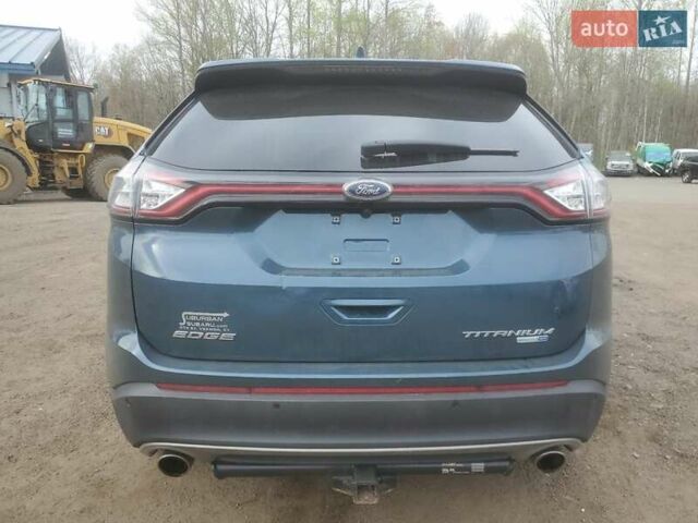 Синий Форд Эдж, объемом двигателя 2 л и пробегом 110 тыс. км за 3000 $, фото 5 на Automoto.ua