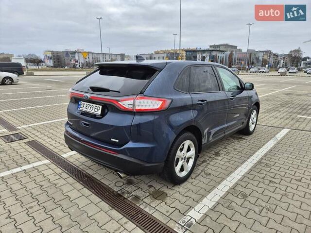 Синий Форд Эдж, объемом двигателя 2 л и пробегом 81 тыс. км за 13900 $, фото 4 на Automoto.ua