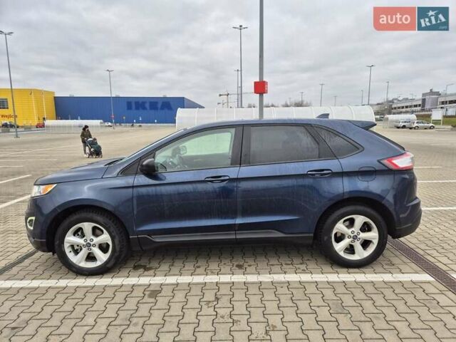 Синий Форд Эдж, объемом двигателя 2 л и пробегом 81 тыс. км за 13900 $, фото 1 на Automoto.ua