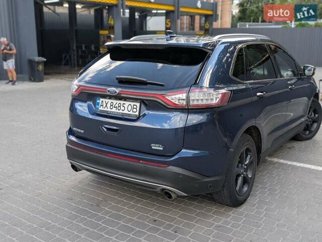 Синій Форд Едж, об'ємом двигуна 2 л та пробігом 85 тис. км за 14000 $, фото 4 на Automoto.ua