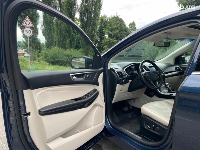 Синий Форд Эдж, объемом двигателя 2 л и пробегом 155 тыс. км за 19990 $, фото 32 на Automoto.ua