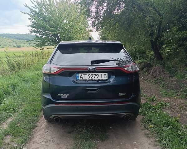 Синій Форд Едж, об'ємом двигуна 2 л та пробігом 145 тис. км за 17900 $, фото 16 на Automoto.ua