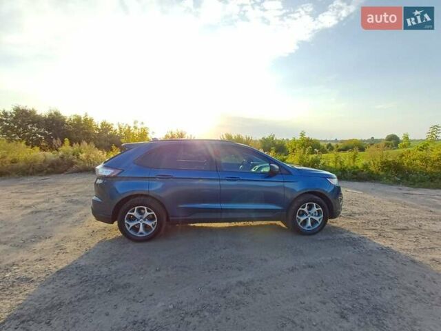 Синий Форд Эдж, объемом двигателя 2 л и пробегом 88 тыс. км за 15000 $, фото 8 на Automoto.ua