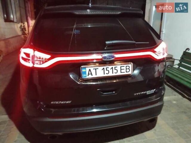 Синий Форд Эдж, объемом двигателя 2 л и пробегом 143 тыс. км за 16900 $, фото 5 на Automoto.ua