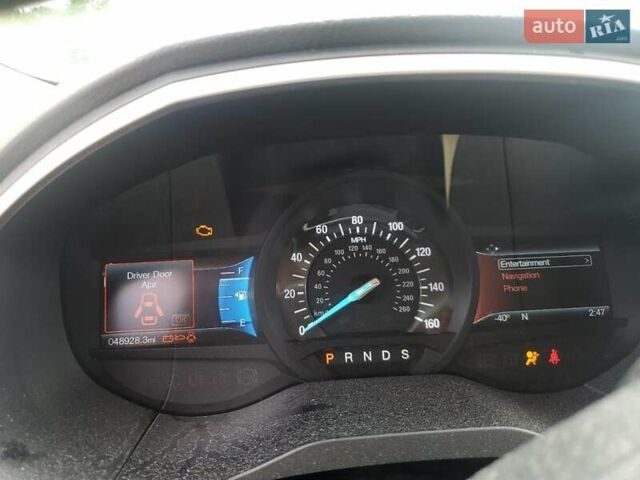 Синий Форд Эдж, объемом двигателя 2 л и пробегом 78 тыс. км за 3000 $, фото 8 на Automoto.ua