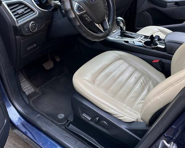 Синий Форд Эдж, объемом двигателя 2 л и пробегом 102 тыс. км за 18500 $, фото 9 на Automoto.ua