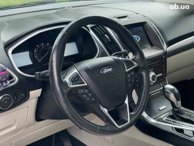 Синий Форд Эдж, объемом двигателя 2 л и пробегом 155 тыс. км за 19990 $, фото 34 на Automoto.ua