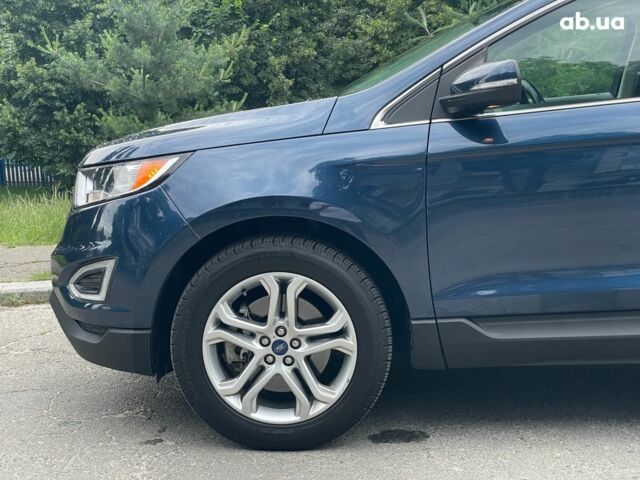 Синий Форд Эдж, объемом двигателя 2 л и пробегом 155 тыс. км за 19990 $, фото 6 на Automoto.ua