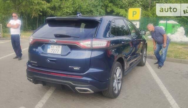 Синий Форд Эдж, объемом двигателя 2.72 л и пробегом 138 тыс. км за 18900 $, фото 4 на Automoto.ua