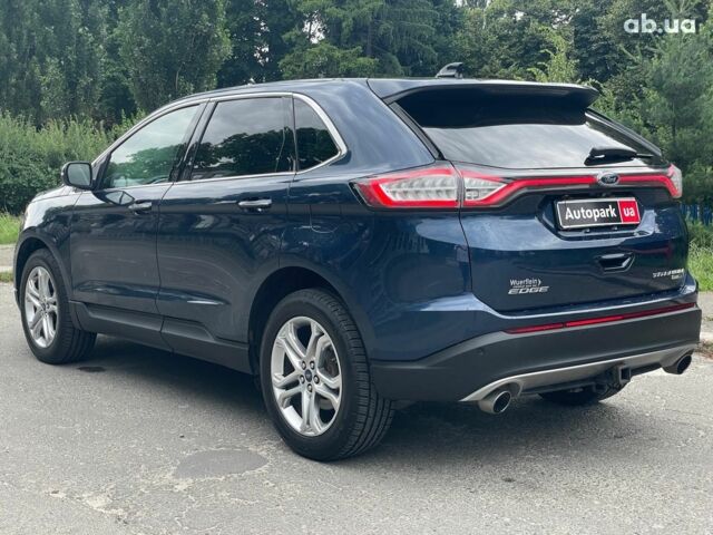 Синий Форд Эдж, объемом двигателя 2 л и пробегом 155 тыс. км за 19990 $, фото 8 на Automoto.ua
