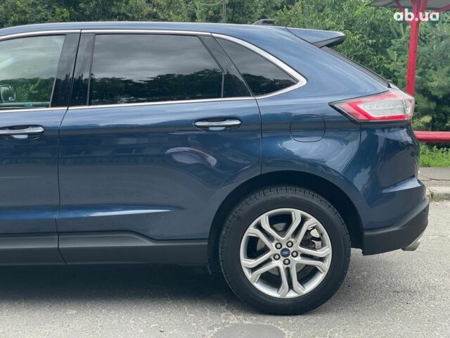 Синий Форд Эдж, объемом двигателя 2 л и пробегом 155 тыс. км за 19990 $, фото 7 на Automoto.ua