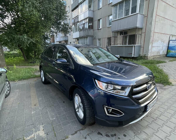 Синий Форд Эдж, объемом двигателя 2 л и пробегом 145 тыс. км за 11500 $, фото 6 на Automoto.ua