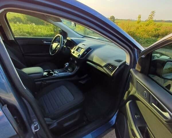 Синий Форд Эдж, объемом двигателя 2 л и пробегом 88 тыс. км за 15000 $, фото 1 на Automoto.ua
