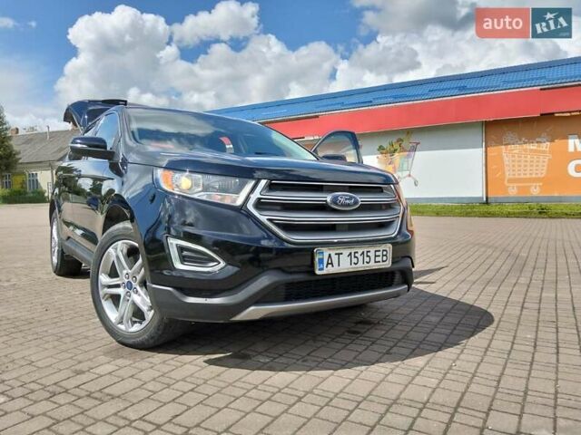 Синий Форд Эдж, объемом двигателя 2 л и пробегом 143 тыс. км за 16900 $, фото 15 на Automoto.ua