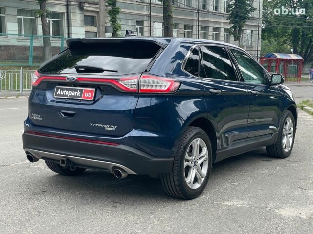 Синий Форд Эдж, объемом двигателя 2 л и пробегом 155 тыс. км за 19990 $, фото 12 на Automoto.ua