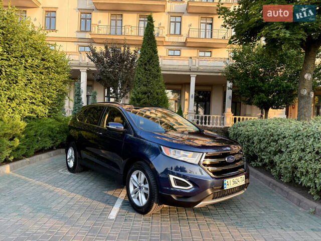 Синий Форд Эдж, объемом двигателя 2 л и пробегом 100 тыс. км за 17000 $, фото 7 на Automoto.ua