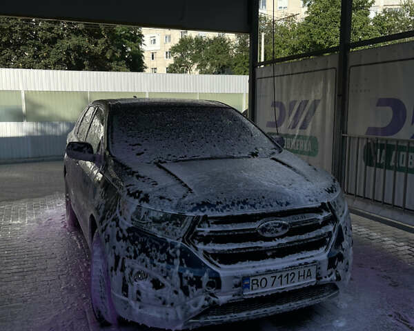 Синий Форд Эдж, объемом двигателя 2 л и пробегом 145 тыс. км за 11500 $, фото 15 на Automoto.ua
