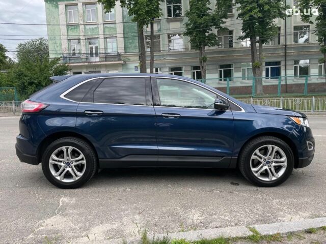 Синий Форд Эдж, объемом двигателя 2 л и пробегом 155 тыс. км за 19990 $, фото 15 на Automoto.ua