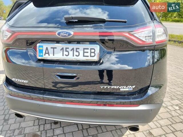 Синий Форд Эдж, объемом двигателя 2 л и пробегом 143 тыс. км за 16900 $, фото 16 на Automoto.ua