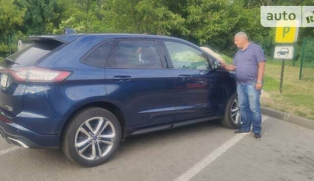 Синий Форд Эдж, объемом двигателя 2.72 л и пробегом 138 тыс. км за 18900 $, фото 3 на Automoto.ua