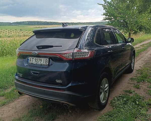 Синій Форд Едж, об'ємом двигуна 2 л та пробігом 145 тис. км за 17900 $, фото 14 на Automoto.ua