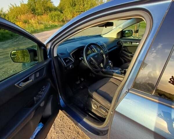 Синий Форд Эдж, объемом двигателя 2 л и пробегом 88 тыс. км за 15000 $, фото 2 на Automoto.ua