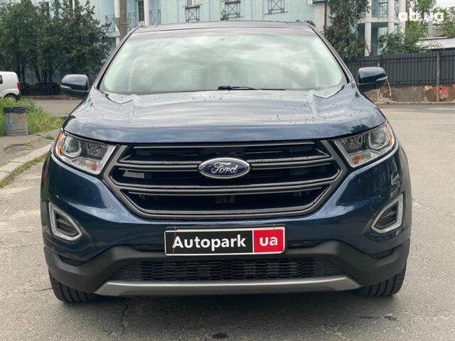 Синий Форд Эдж, объемом двигателя 2 л и пробегом 155 тыс. км за 19990 $, фото 1 на Automoto.ua