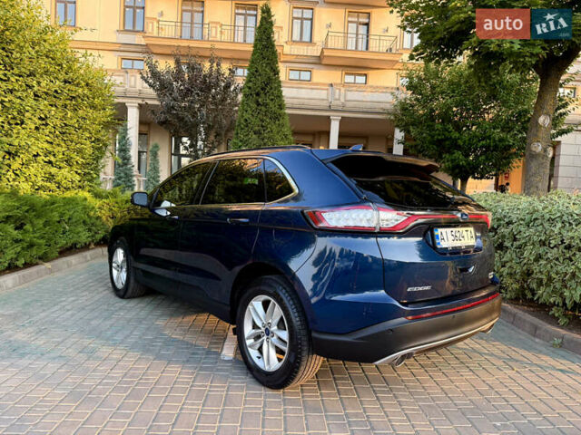 Синий Форд Эдж, объемом двигателя 2 л и пробегом 100 тыс. км за 16200 $, фото 9 на Automoto.ua
