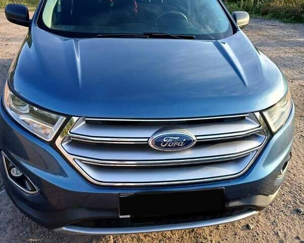 Синий Форд Эдж, объемом двигателя 2 л и пробегом 88 тыс. км за 15000 $, фото 9 на Automoto.ua