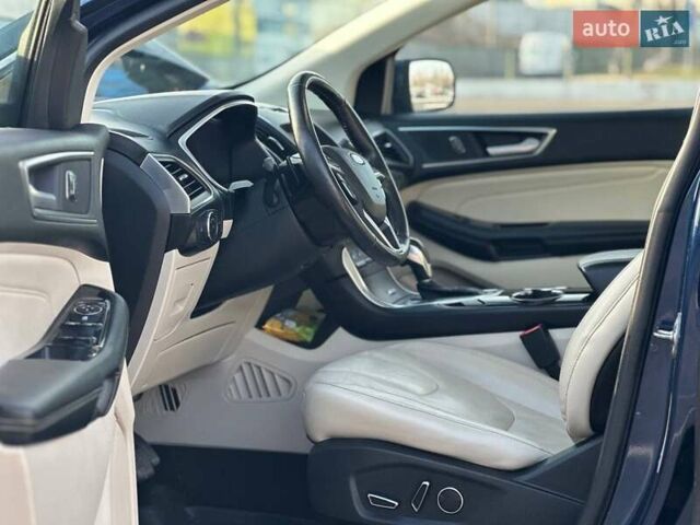Синий Форд Эдж, объемом двигателя 2 л и пробегом 154 тыс. км за 19399 $, фото 14 на Automoto.ua