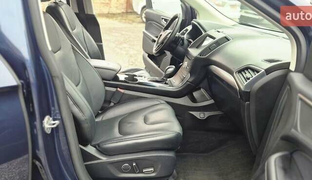 Синий Форд Эдж, объемом двигателя 2 л и пробегом 207 тыс. км за 15900 $, фото 10 на Automoto.ua