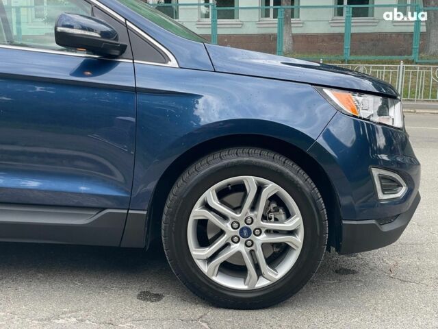 Синий Форд Эдж, объемом двигателя 2 л и пробегом 155 тыс. км за 19990 $, фото 14 на Automoto.ua