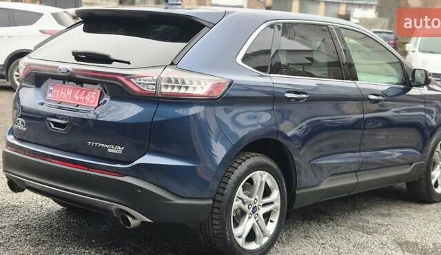 Синий Форд Эдж, объемом двигателя 2 л и пробегом 207 тыс. км за 15900 $, фото 4 на Automoto.ua