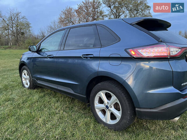 Синий Форд Эдж, объемом двигателя 2 л и пробегом 110 тыс. км за 14900 $, фото 7 на Automoto.ua