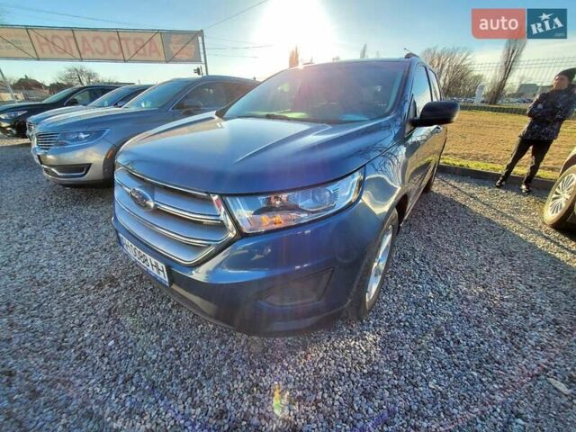 Синий Форд Эдж, объемом двигателя 2 л и пробегом 120 тыс. км за 17000 $, фото 1 на Automoto.ua