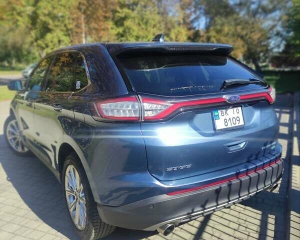 Синій Форд Едж, об'ємом двигуна 2 л та пробігом 140 тис. км за 16500 $, фото 5 на Automoto.ua