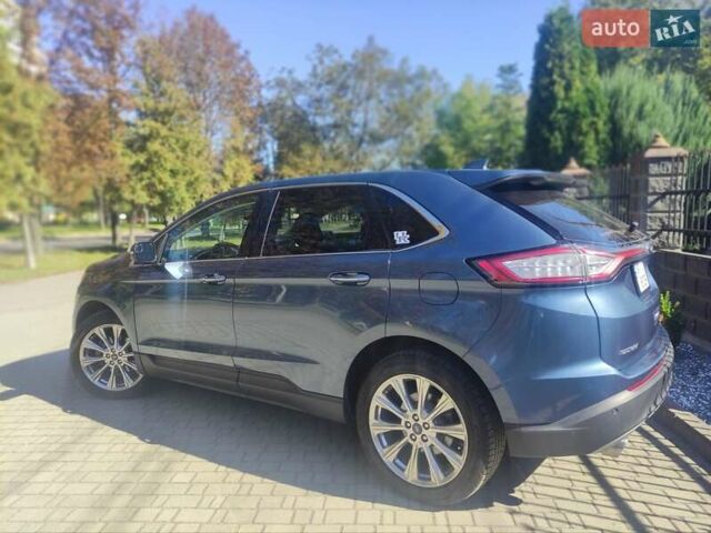 Синій Форд Едж, об'ємом двигуна 2 л та пробігом 140 тис. км за 16500 $, фото 6 на Automoto.ua